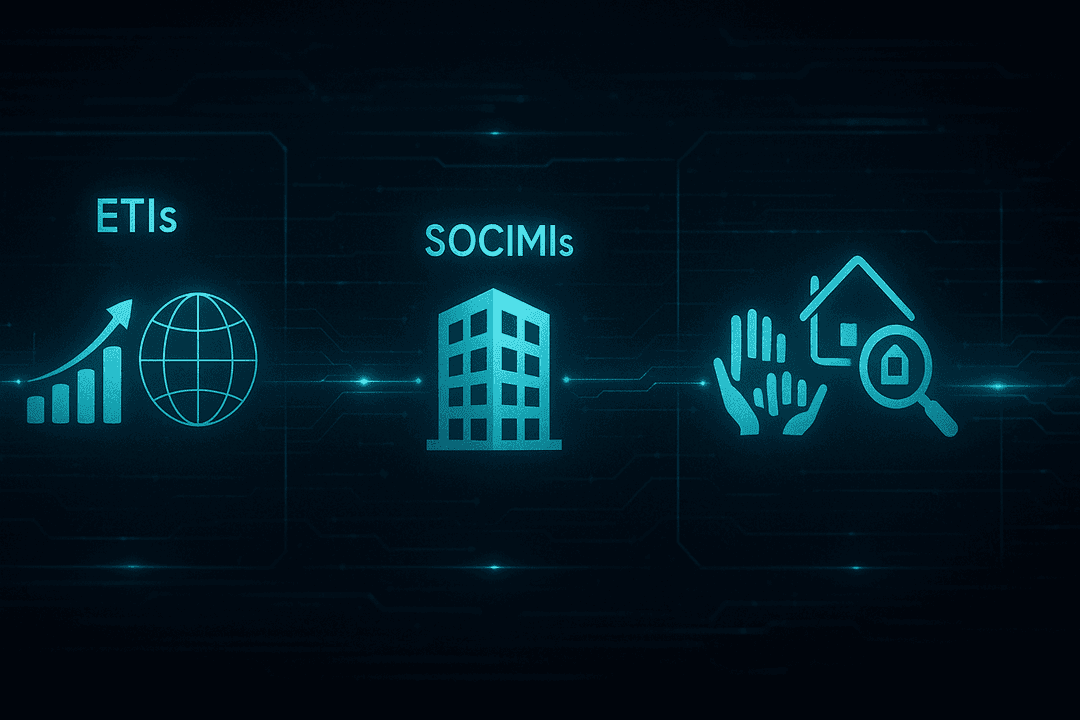 Diferencias entre ETIs, SOCIMIs y crowdfunding: cómo elegir la estructura adecuada para invertir en el mercado inmobiliario