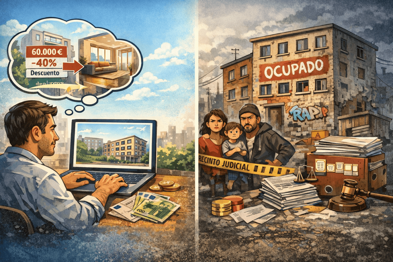 Imagen del post Riesgos de comprar viviendas con ocupantes por tu cuenta
